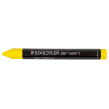 Kreda na metal drewno żółta Staedtler