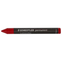 Kreda na metal drewno czerwona Staedtler