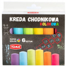 Kreda chodnikowa Toma 6 kolorów