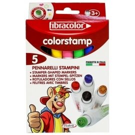 Fibracolor Mazaki Stamp 5 kolorów