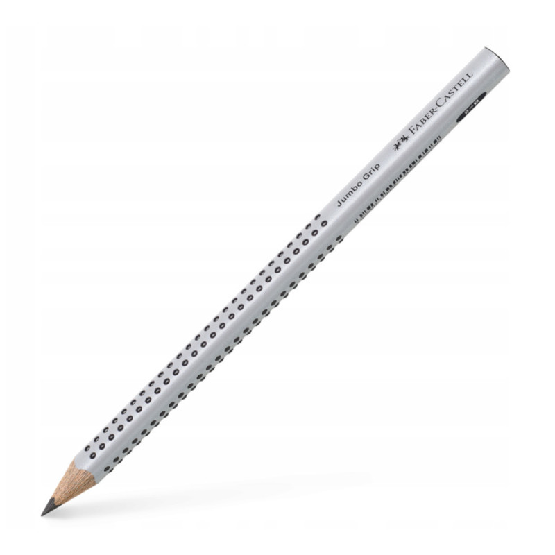 Ołówek Jumbo Grip Faber-Castell B szary