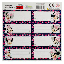 Naklejka na zeszyt Minnie Mouse
