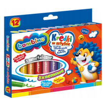 Kredki w sztyfcie Bambino 12 kolorów