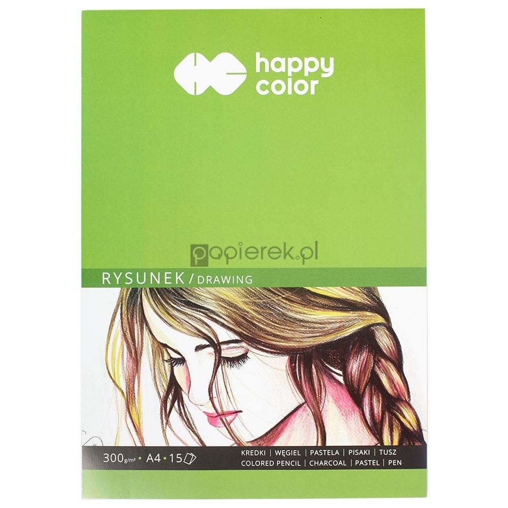 Blok do rysunku A4 15 kartek Happy Color