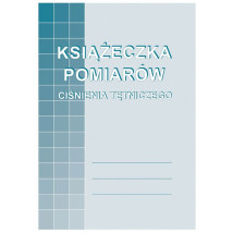 Książeczka pomiaru ciścienia tętniczego M&P