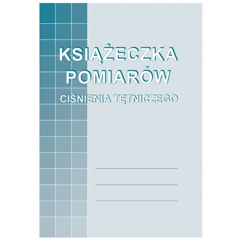 Książeczka pomiaru ciścienia tętniczego M&P