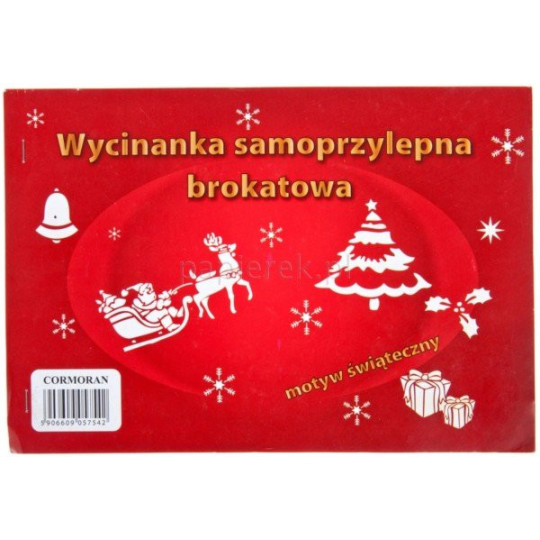 Wycinanka samoprz.brokatowa