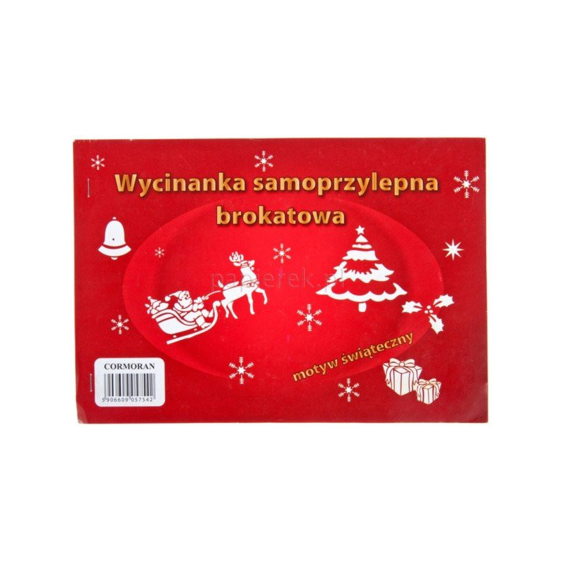 Wycinanka samoprz.brokatowa