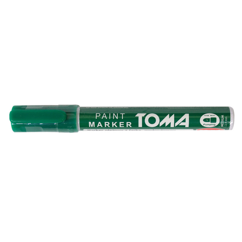 Marker olejowy z farbą zielony Toma TO-440
