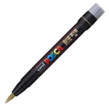 Marker dekoracyjny Uni Posca PCF-350 brush złoty