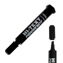 Marker wodoodporny Hi-text ścięta końcówka
