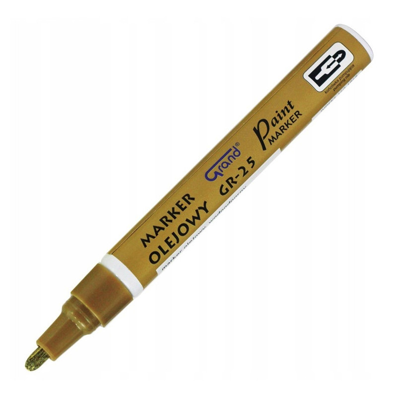 Marker olejny Grand GR-25 złoty
