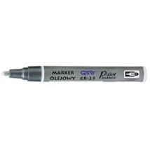 Marker olejowy Grand Gr-25 srebrny