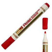 Marker suchościeralny czerwony Pentel MW85