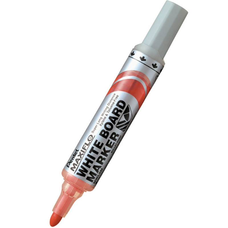 Marker suchościeralny z pompką MAXIFLO czerwony
