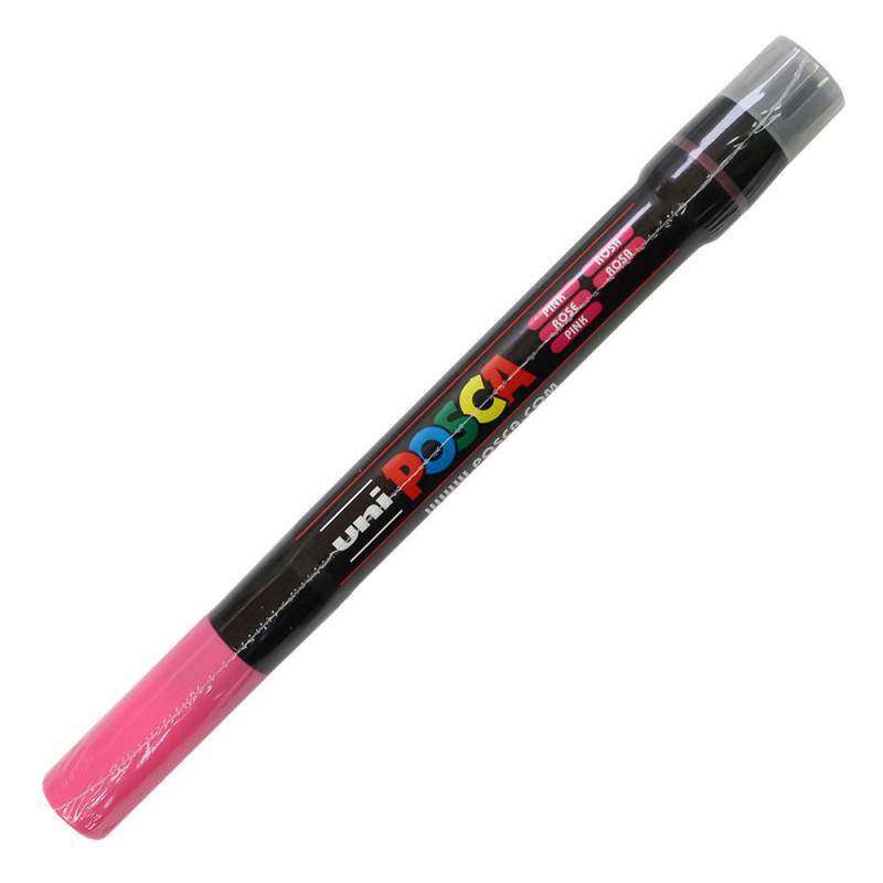 Marker dekoracyjny Uni Posca PCF-350 brush różowy