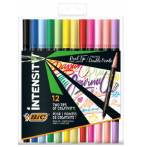 BIC Dual Tip Classic+Pastel Pisaki dwustronne 12k.