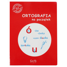 Zeszyt do nauki ortografii A4/32k linia Gatis Ó/U