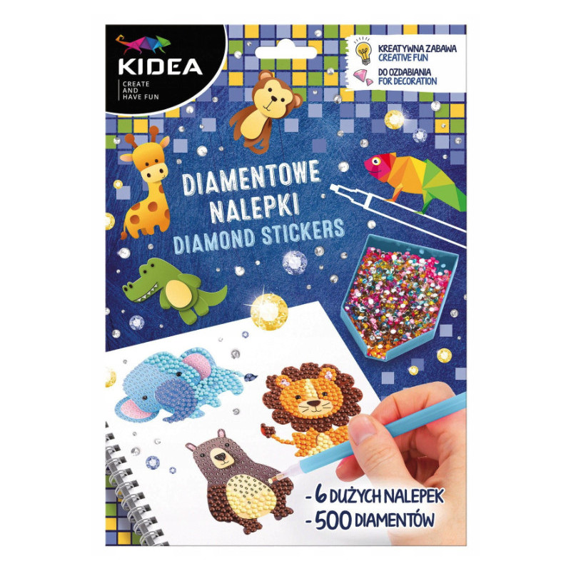Diamentowe nalepki Kidea