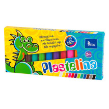 Plastelina Tetis 12 kolorów