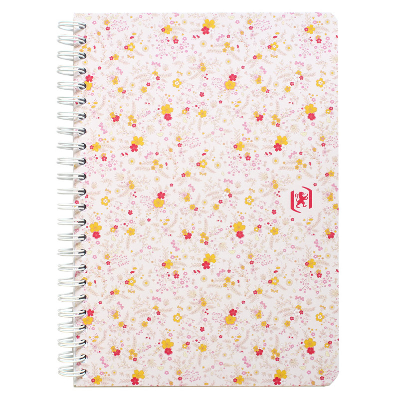 Kołozeszyt w linię A5/60k Oxford Floral