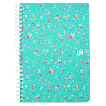 Kołozeszyt w linię A5/60k Oxford Floral