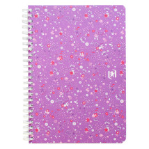 Kołozeszyt w linię A5/60k Oxford Floral