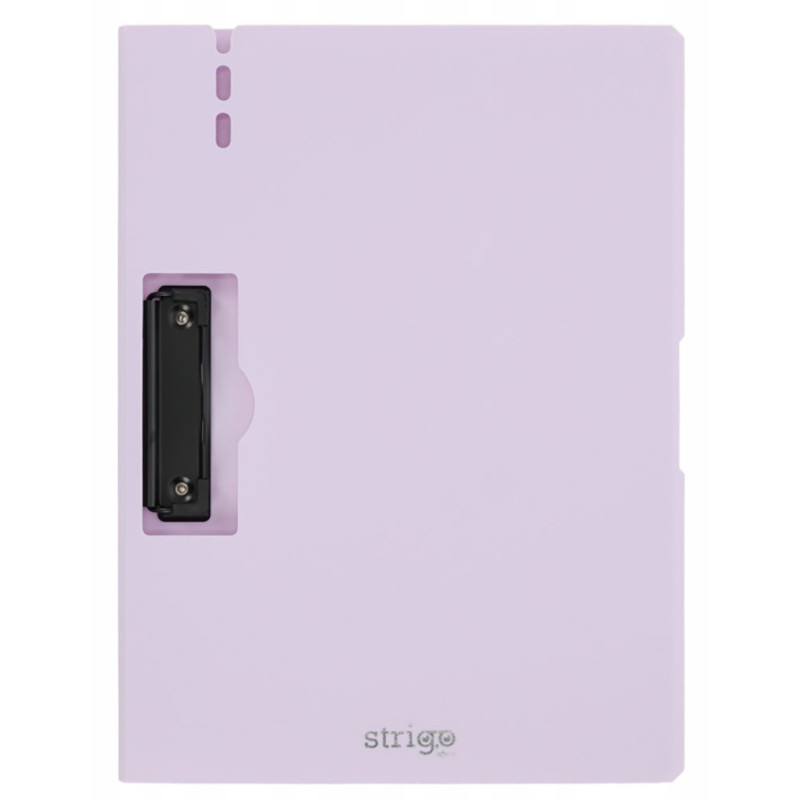 Deska Clipboard A4 z klipem bocznym liliowa Strigo