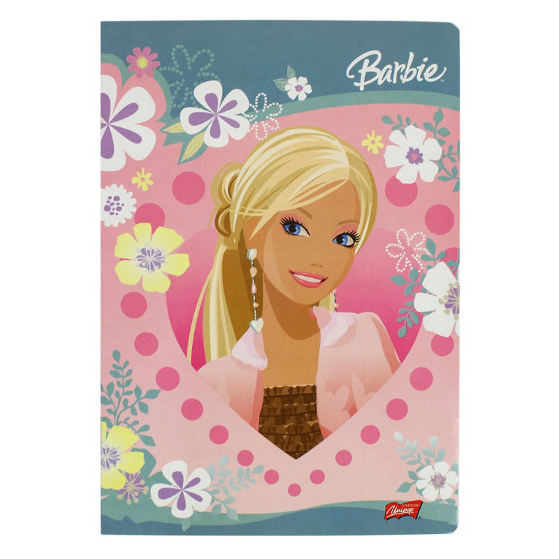 Zeszyt gładki A5 Barbie 16 kartek
