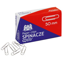 Spinacze biurowe okrągłe 50 mm Grand 100 szt.