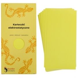 Karteczki elektrostatyczny żółte MemoX Box 50 szt.