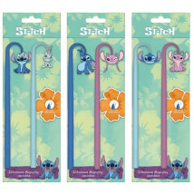 Długopis żelowy silikonowy 2 sztuki na blistrze LILO&STITCH