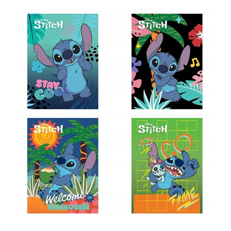 Zeszyt w kratkę A5/32k Lilo i Stitch