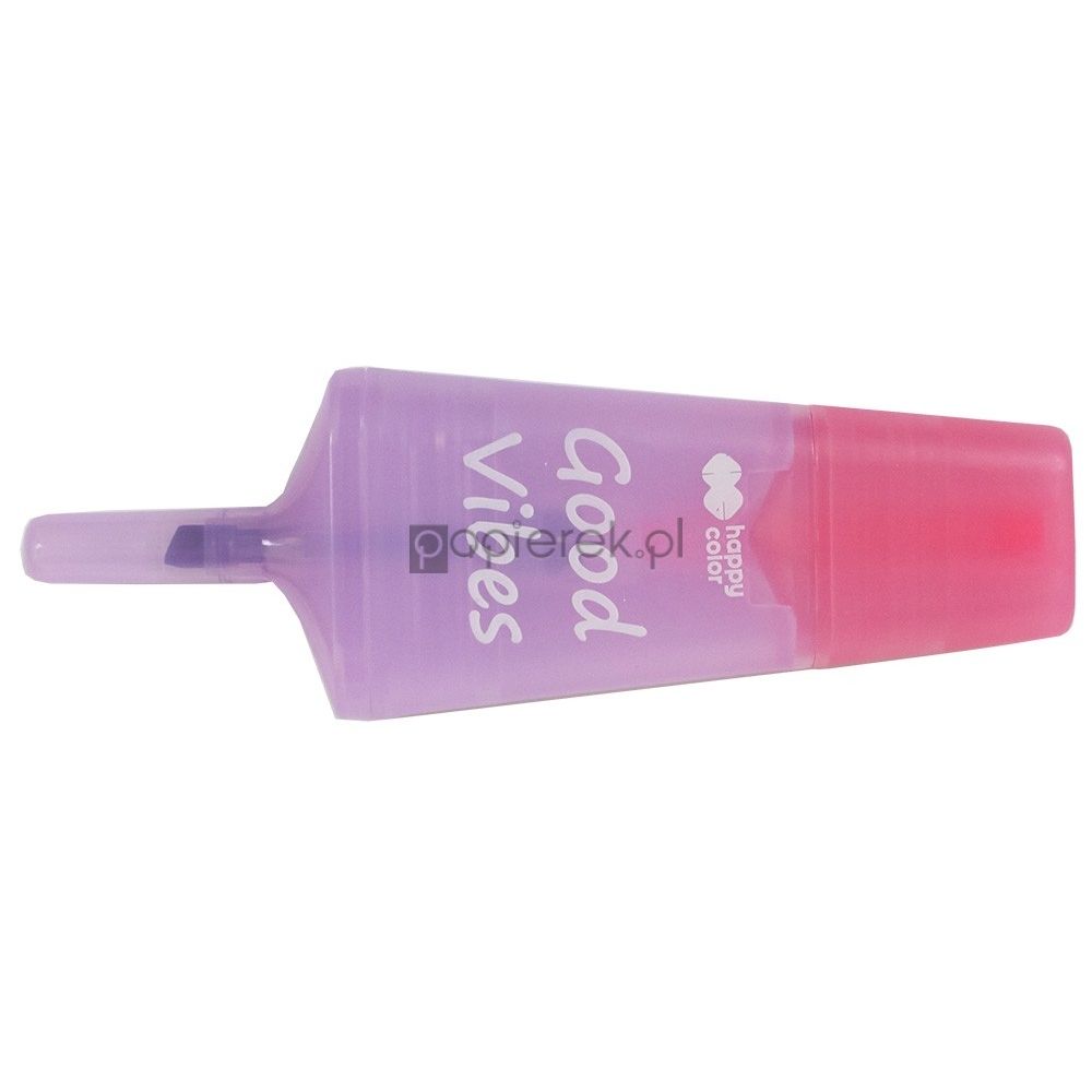 Zakreślacz zapachowy 2w1 róż-fiolet Happy Color