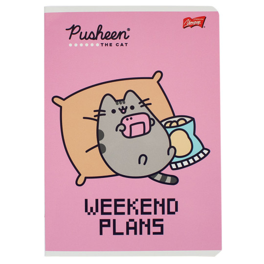 Zeszyt w kratkę A5/32k Unipap Pusheen