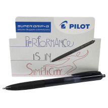 Długopis automatyczny olejowy Pilot Super Grip G czarny