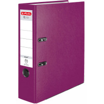 Segregator Herlitz A4 PP Q file 8 cm jagodowy
