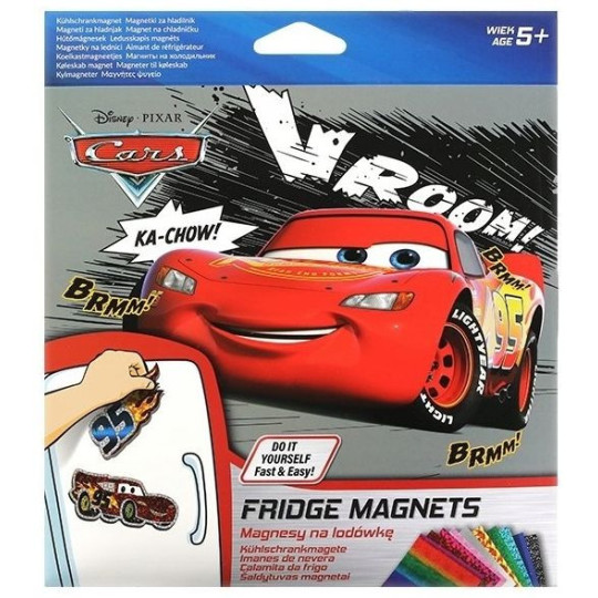 Magnesy na lodówkę Cars Auta Disney