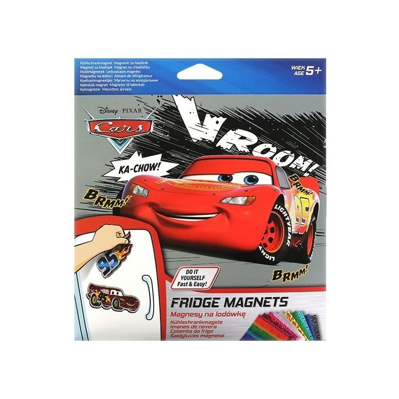 Magnesy na lodówkę Cars Auta Disney
