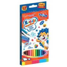 Kredki akwarelowe Bambino 12 kolorów