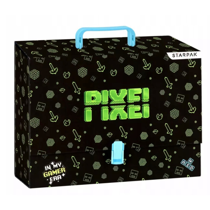 Teczka z rączką A4 Starpak Minecraft Pixel