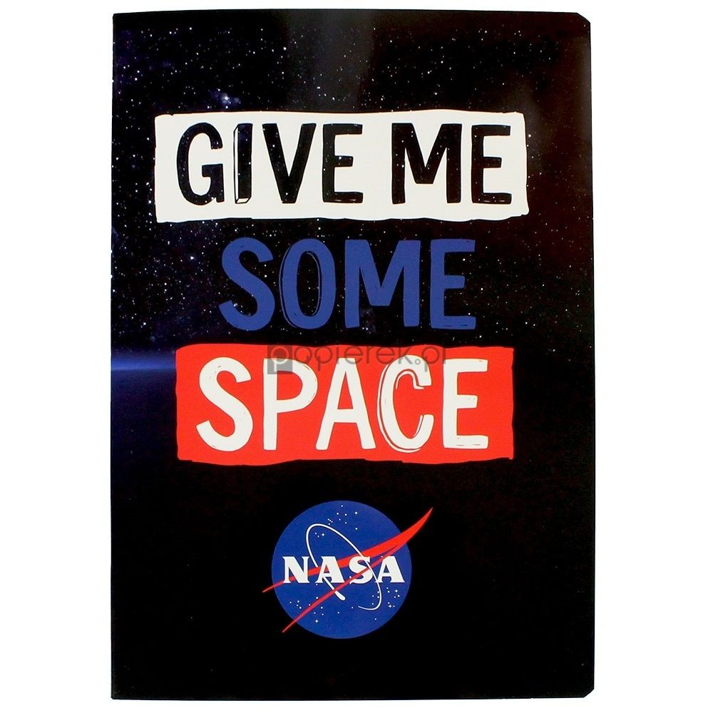 Zeszyt w kratkę A5/60k NASA Unipap