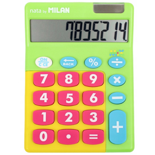 Kalkulator 10 poz. touch Milan Nata