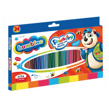 Flamastry szkole pisaki Bambino 24 kolory