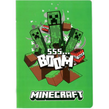 Zeszyt w kratkę A4 Minecraft 32 kartek