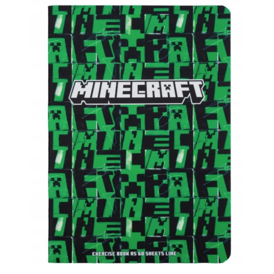 Zeszyt w linię A5 Astra 60 kartek Minecraft