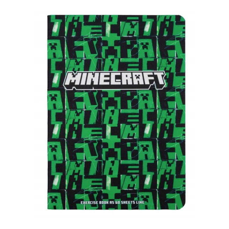 Zeszyt w linię A5 Astra 60 kartek Minecraft