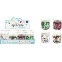 Cekiny do dekoracji Christmas 30g