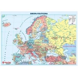 Podkład na biurko Mapa polityczna Europy 