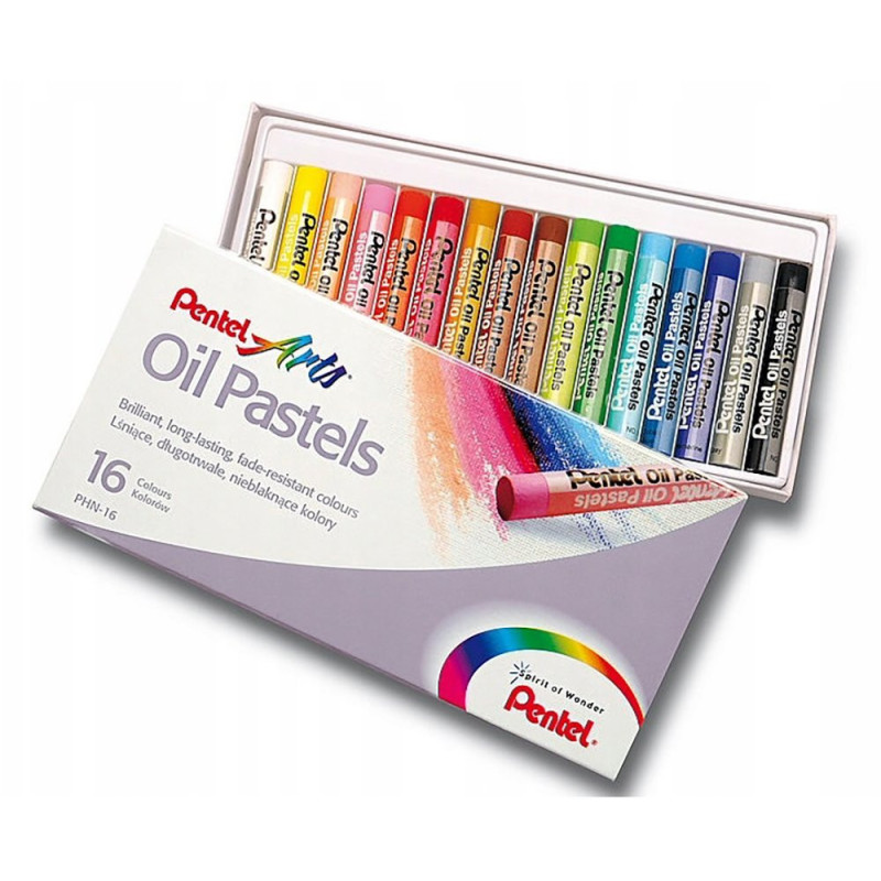 Pastele olejne Pentel PHN 16 kolorów